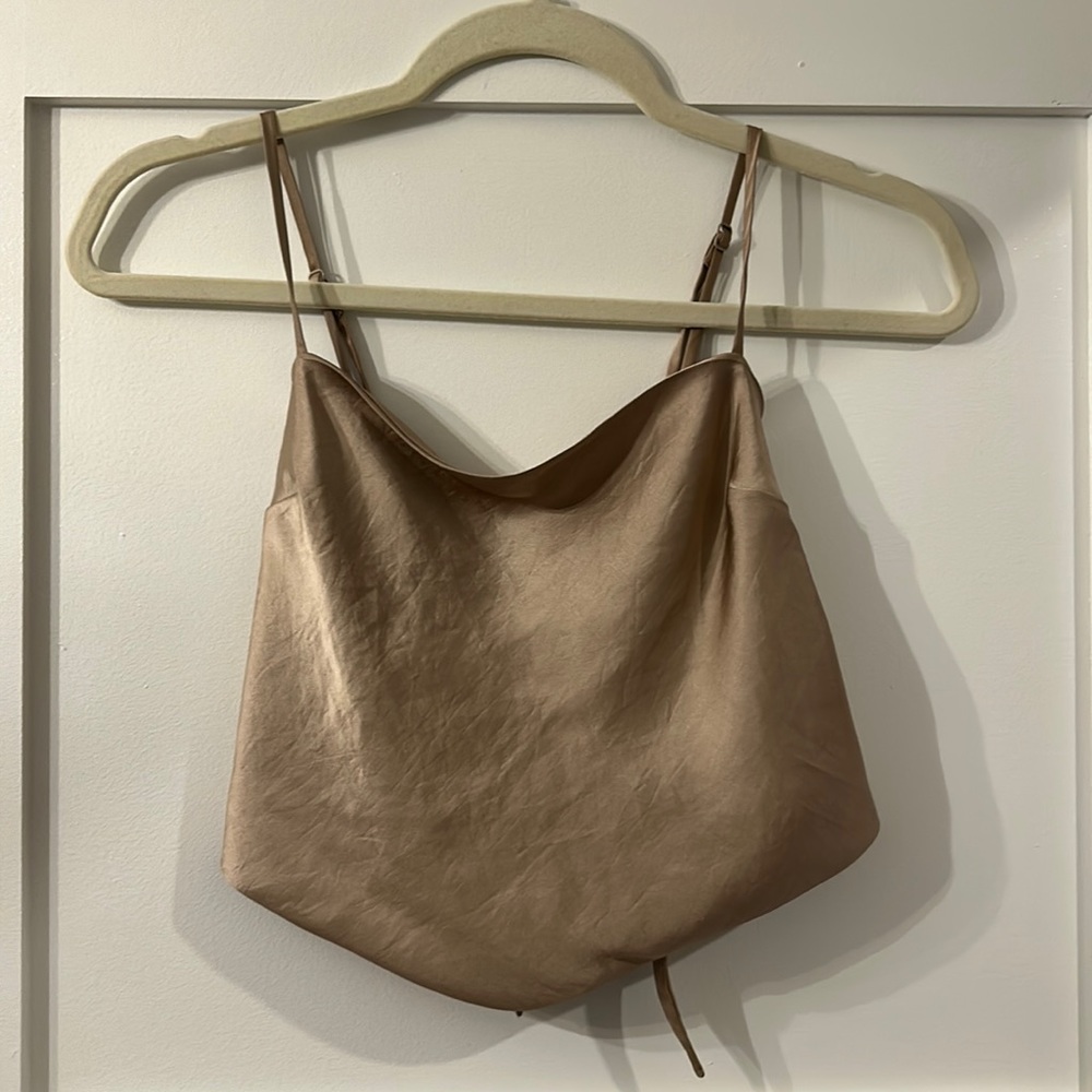 Silky Tie back Camisole XS